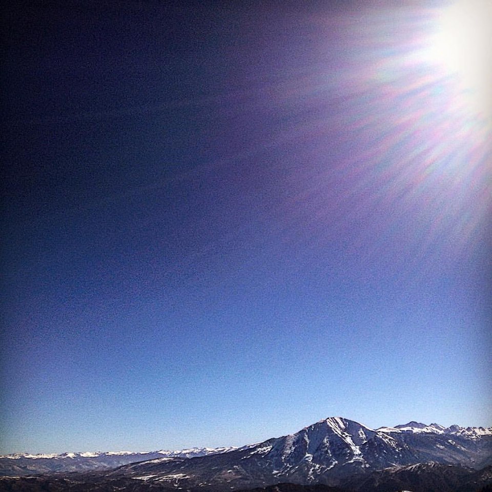 Photo of peak + snow