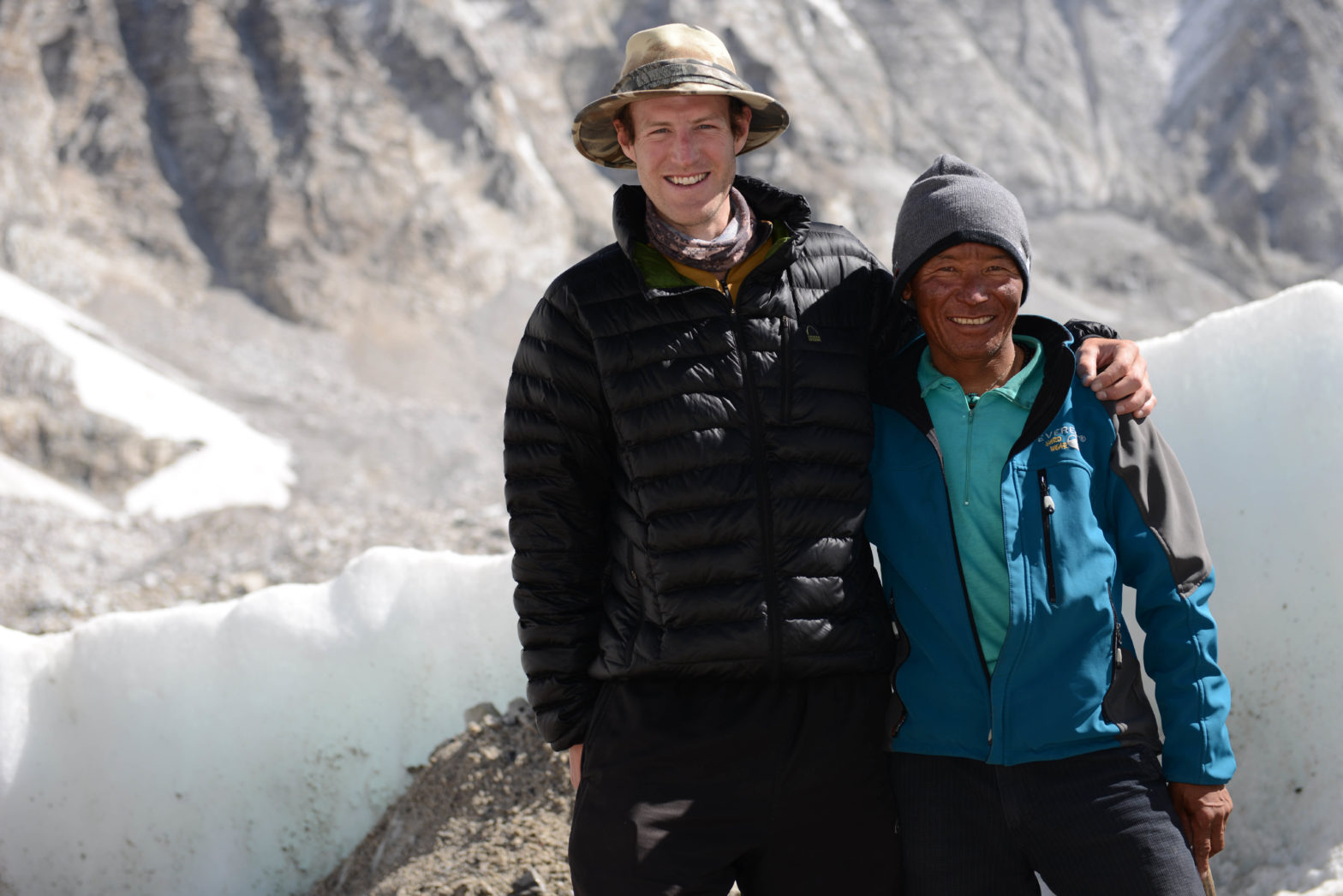 Photo of Jon Kedrowski and Janbu Sherpa