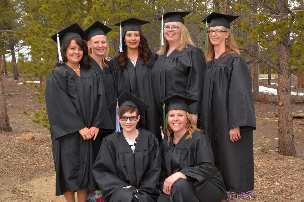 PHoto of 23 CMC graduates from Chaffee County who earned associate or bachelor’s degrees, or certificates of occupational proficiency,