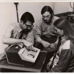 Photo of 1970's accounting and office skills class at Colorado Mountain College's Glenwood Springs Center