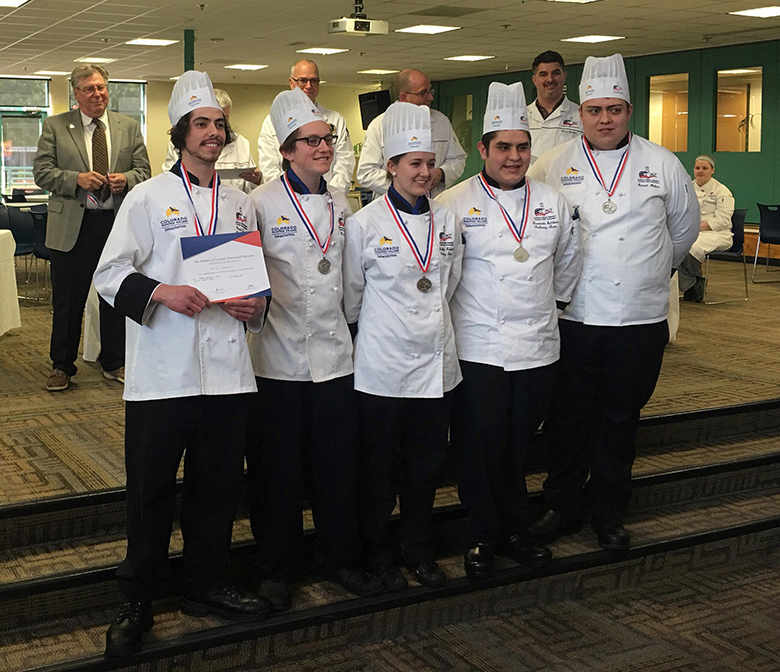 CMC Culinary Institute student team medals again